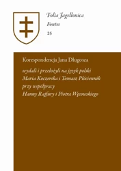 eBook Korespondencja Jana Długosza. Epistulae a Ioanne Dlugossio scriptae et receptae - Maria Koczerska