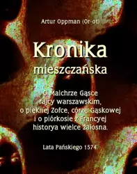 eBook Kronika mieszczańska - Artur Oppman mobi epub