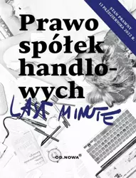 eBook Last Minute Prawo spółek handlowych 2022 - Paweł Daszczuk