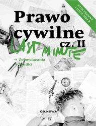 eBook Last minute.Prawo cywilne cz.2 - Bogusław Gąszcz