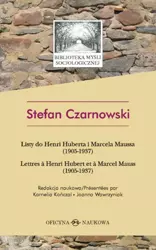eBook Listy do Henri Huberta i Marcela Maussa (1905-1937) - Stefan Czarnowski