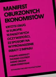 eBook Manifest oburzonych ekonomistów - Philippe Askenazy mobi epub