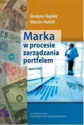 eBook Marka w procesie zarządzania portfelem - Grażyna Gajdek