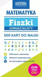 eBook Matematyka Fiszki gimnazjalisty - Inga Linder-Kopiecka mobi epub