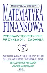 eBook Matematyka finansowa - Mieczysław Sobczyk