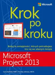 eBook Microsoft Project 2013 Krok po kroku - Carl Chatfield