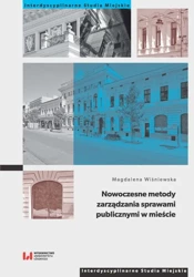 eBook Nowoczesne metody zarządzania sprawami publicznymi w mieście - Magdalena Wiśniewska