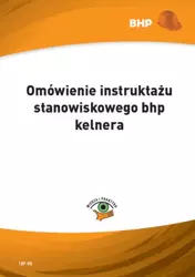 eBook Omówienie instruktażu stanowiskowego bhp kelnera - Waldemar Klucha