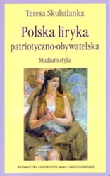 eBook Polska liryka patriotyczno obywatelska - Teresa Skubalanka