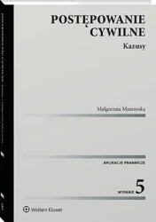 eBook Postępowanie cywilne. Kazusy - Małgorzata Manowska