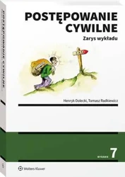 eBook Postępowanie cywilne. Zarys wykładu - Tomasz Radkiewicz