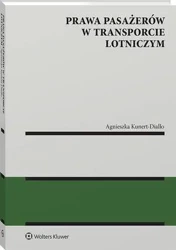 eBook Prawa pasażerów w transporcie lotniczym - Agnieszka Kunert-Diallo