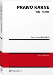 eBook Prawo karne. Testy i kazusy - Anna Jaworska-Wieloch