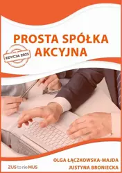 eBook Prosta Spółka Akcyjna - Olga Łączkowska-Majda