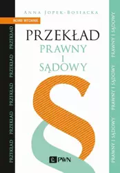 eBook Przekład prawny i sądowy - Anna Jopek-Bosiacka mobi epub