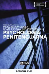 eBook Psychologia penitencjarna. Rozdział 11-12 - Sławomir Przybyliński mobi epub