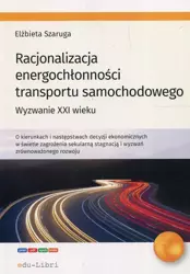 eBook Racjonalizacja energochłonności transportu samochodowego - Elżbieta Szaruga epub mobi