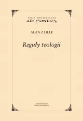 eBook Reguły teologii - Alan z Lille