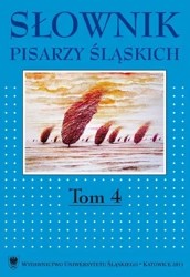 eBook Słownik pisarzy śląskich. T. 4 - Jacek Lyszczyna