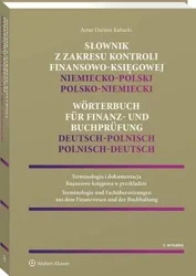 eBook Słownik z zakresu kontroli finansowo-księgowej – niemiecko-polski, polsko-niemiecki - Artur Dariusz Kubacki