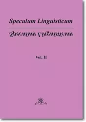 eBook Speculum Linguisticum Vol. 2 - Jan Wawrzyńczyk