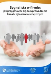 eBook Sygnalista w firmie: jak przygotować się do wprowadzenia kanału zgłoszeń wewnętrznych - Anna Gąsecka epub