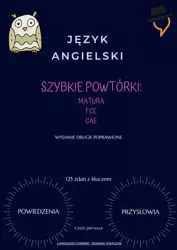 eBook Szybkie powtórki: Przysłowia i powiedzenia cz.1 - Joanna Tomczuk