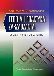 eBook Teoria i praktyka zarządzania - Kazimierz Zimniewicz