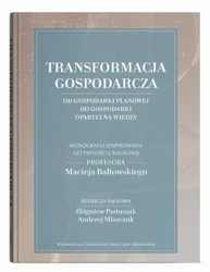 eBook Transformacja gospodarcza – od gospodarki planowej do gospodarki opartej na wiedzy - Zbigniew Pastuszak