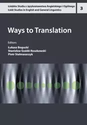 eBook Ways to Translation - Łukasz Bogucki