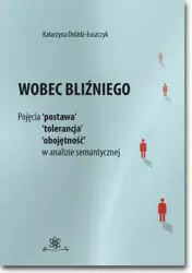 eBook Wobec bliźniego - Katarzyna Dróżdż-Łuszczyk