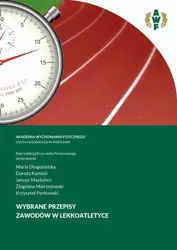 eBook Wybrane przepisy zawodów w lekkoatletyce - Maria Długosielska