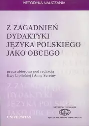 eBook Z zagadnień dydaktyki języka polskiego jako obcego - Ewa Lipińska