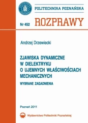 eBook Zjawiska dynamiczne w dielektryku o ujemnych właściwościach mechanicznych. Wybrane zagadnienia - Andrzej Drzewiecki