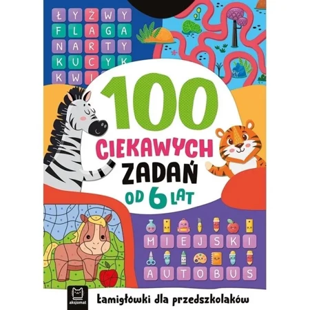 100 ciekawych zadań. Łamigłówki dla przedszkolaków - Beata Karlik