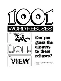 1001 Word Rebuses - Norbert Weissinger