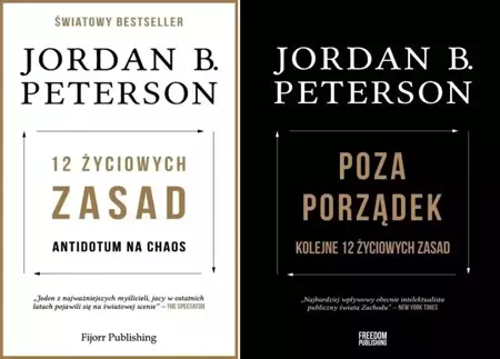 12 życiowych zasad + Poza porządek Jordan Peterson - Jordan B. Peterson