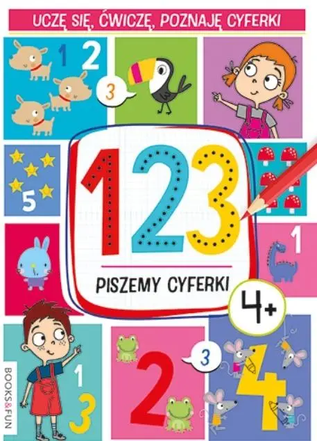 123. Piszemy cyferki 4+ - praca zbiorowa