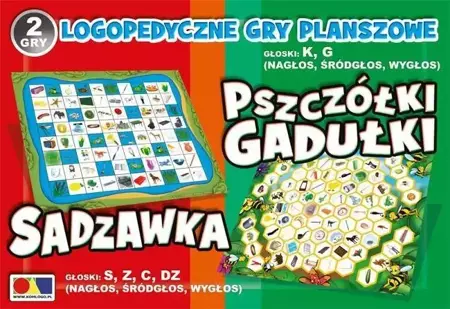 2 gry Sadzawka/Pszczółki Gadułki - KOMLOGO