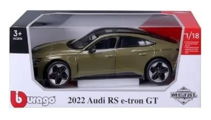 2022 Audi RS E-Tron GT Green 1:18 BBURAGO