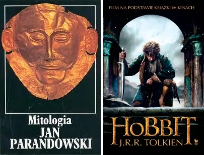 2W1 MITOLOGIA - Jan Parandowski + HOBBIT CZYLI TAM I Z POWROTEM - Jan Parandowski