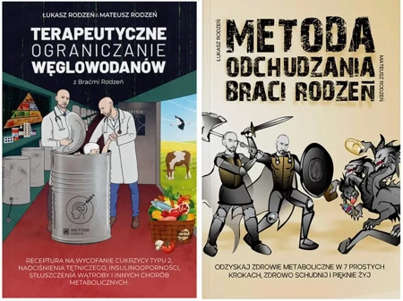 2w1 METODA ODCHUDZANIA BRACI RODZEŃ TERAPEUTYCZNE OGRANICZANIE WĘGLOWODANÓW