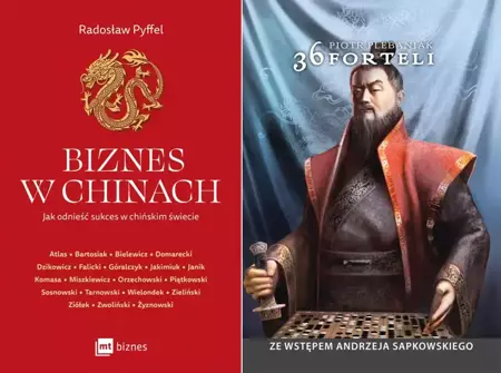 36 forteli + Biznes w Chinach PAKIET 2 - Piotr Plebaniak