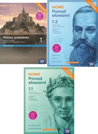 3W1 PONAD SŁOWAMI ZPIR 1.1 + 1.2 + POZNAĆ PRZESZŁOŚĆ 1 ZP 2024 - Małgorzata Chmiel, Joanna Kościerzyńska, Aleksandra Wróblewska