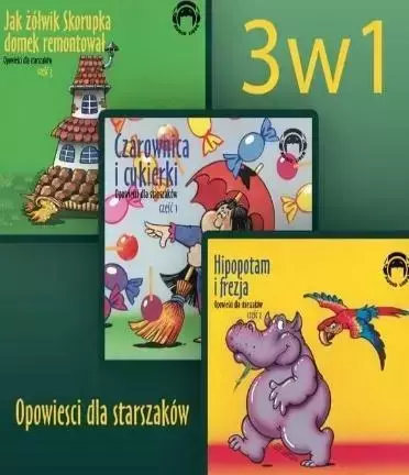 3w1 Opowieści dla starszaków Audiobook - praca zbiorowa