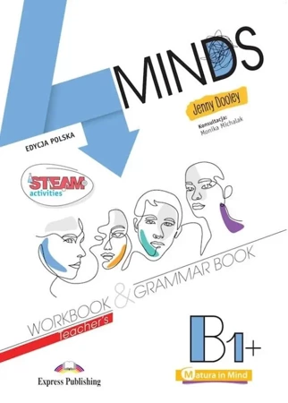 4 Minds B1+ Teacher's WB + GB + DigiBook (kod) - Jenny Dooley