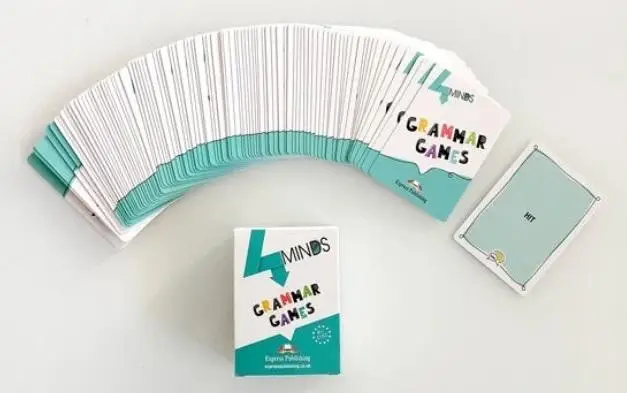 4 Minds Grammar Games Cards - Express Publishing