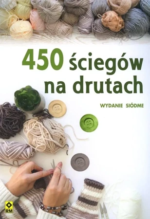 450 ściegów na drutach w.7 - praca zbiorowa