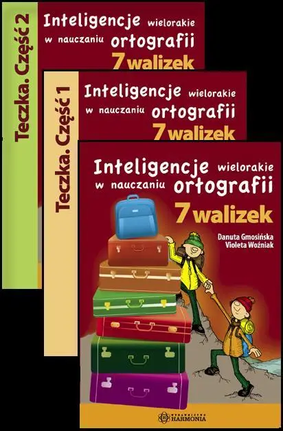 7 walizek - Inteligencje wielorakie...(komplet) - Danuta Gmosińska