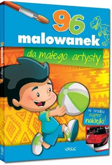 96 malowanek dla małego artysty - Opracowanie zbiorowe